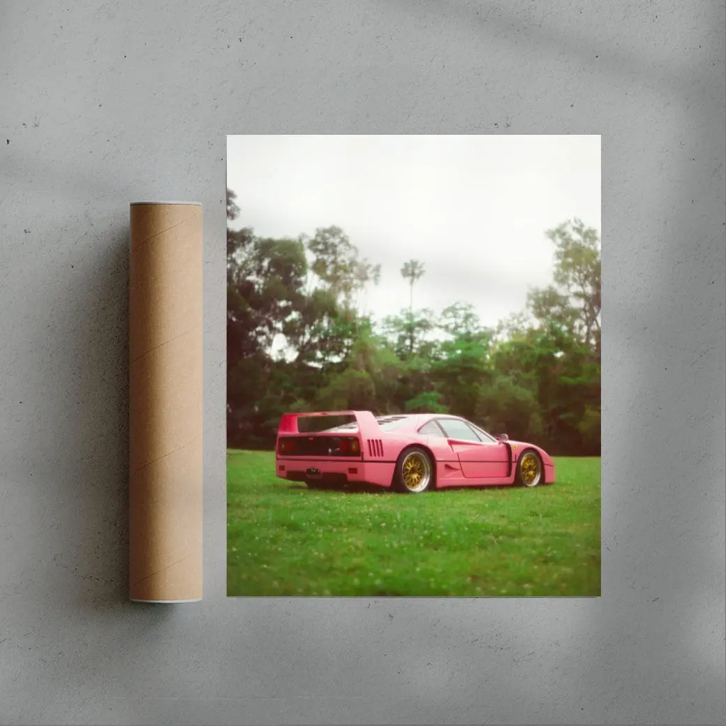 Pink Ferrari F40