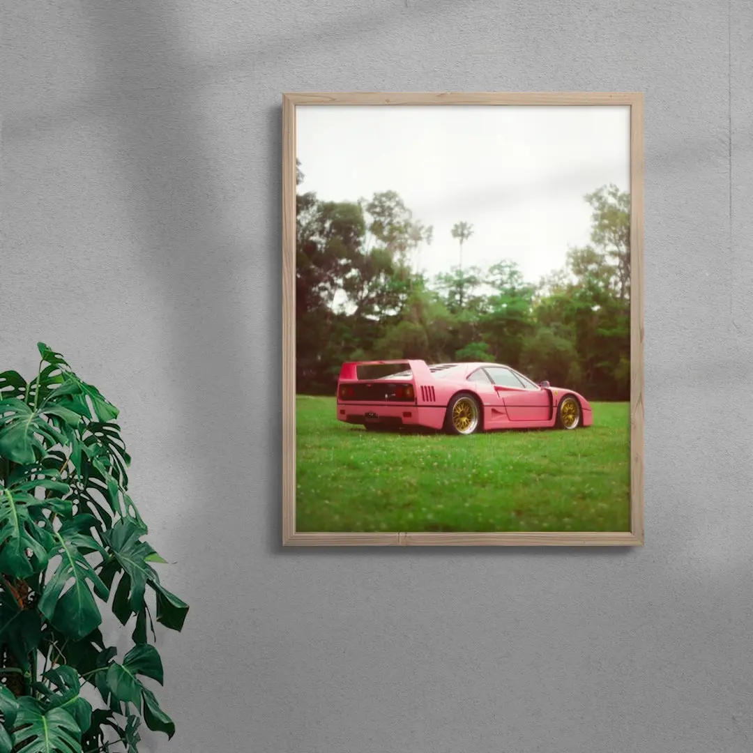 Pink Ferrari F40